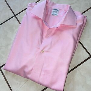 Brooks Brothers LIKE NEW 100% SUPIMA Regent Dress Shirt w/ Spread Collar 16/32
